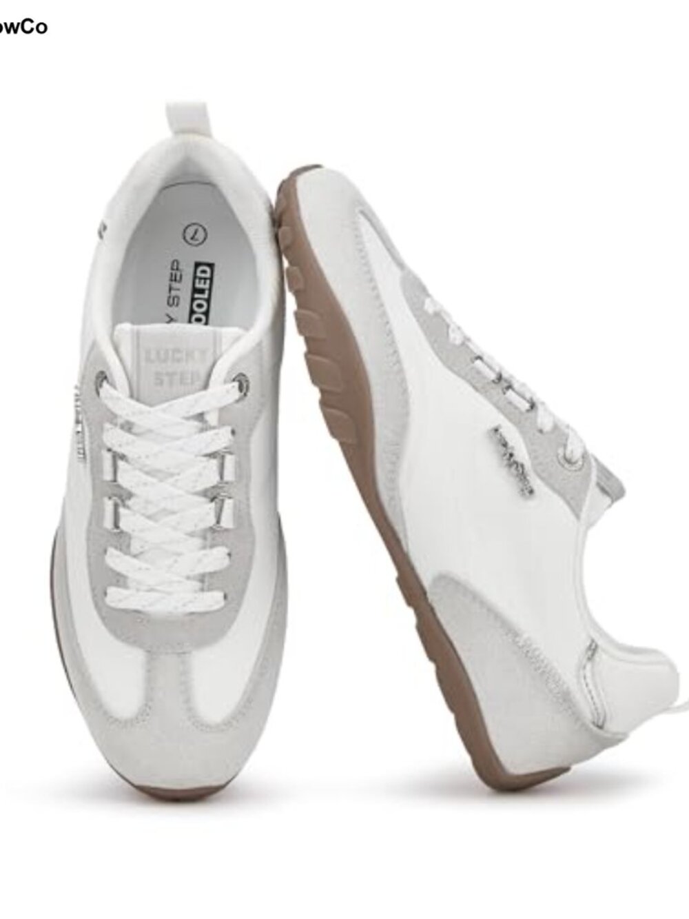 Women's Retro Fashion Sneakers Lightweight Non Slip Casual Lace Up